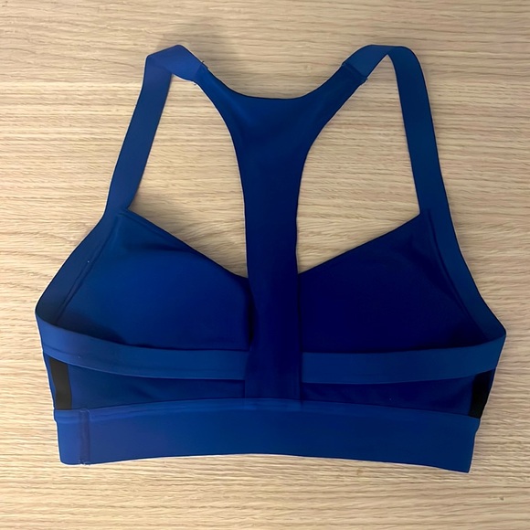 Navy Blue Adidas Sports Bra - Picture 2 of 2